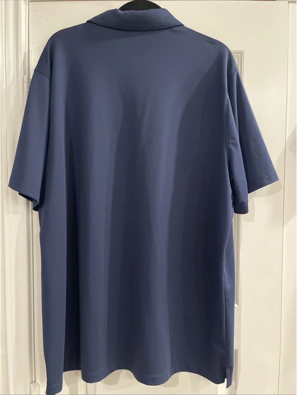 Nike Dri For Men’s Performance Polo Navy With White Swish Size XXL